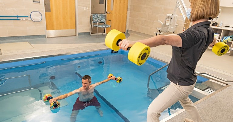 Five Things to Know About Aquatic Therapy at LVHN Rehabilitation